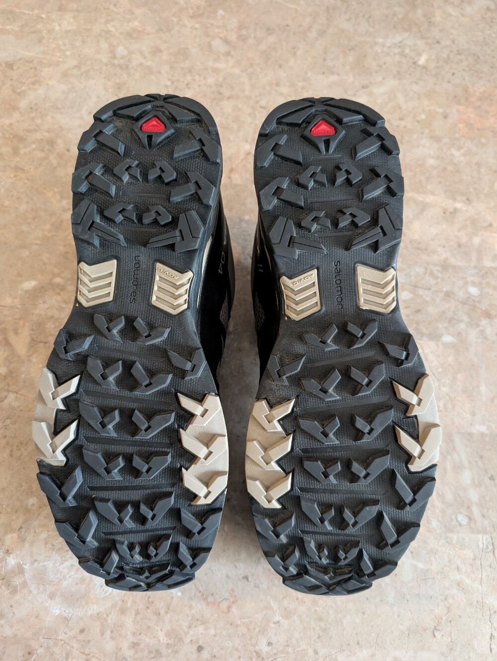 Salomon X Ultra 4 Low Bungee Cord Black Low Hiking Shoes #413859 Men's Size 11 - Picture 12 of 14